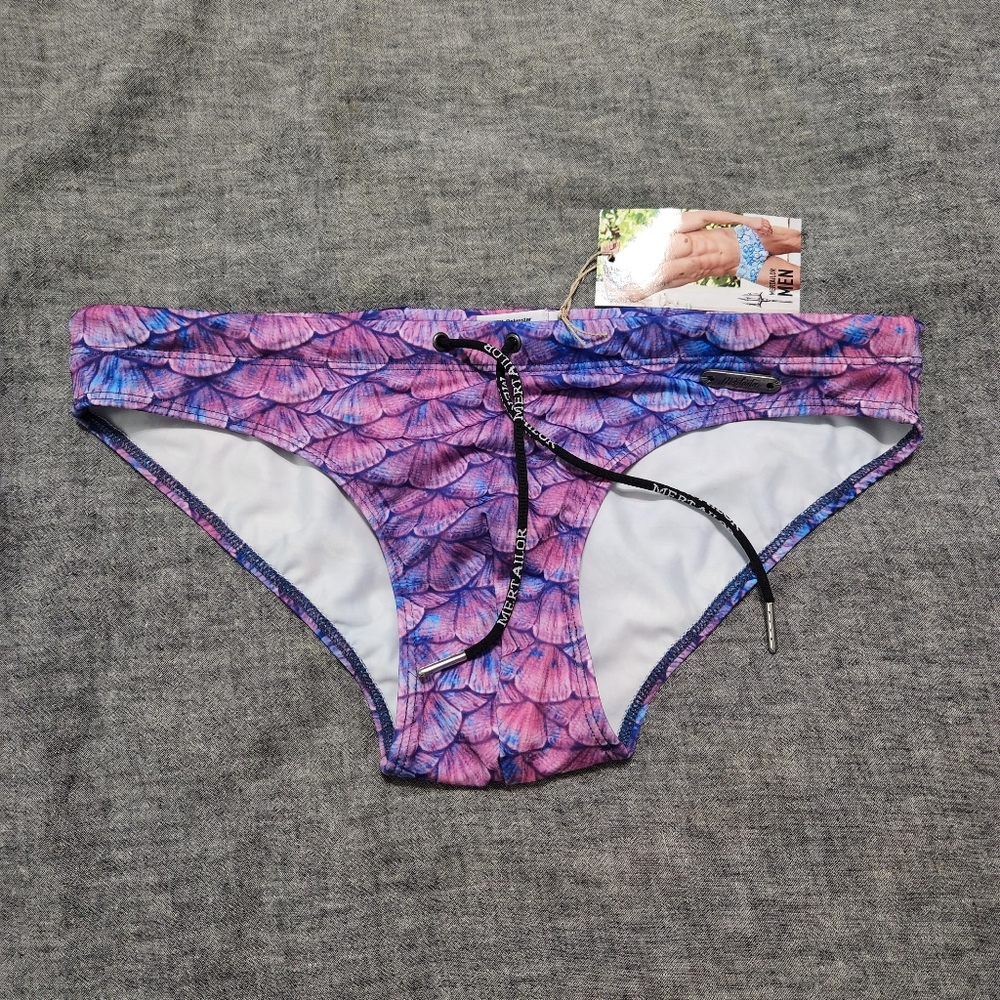Mertailor Men Surfer Brief - Flamingo Waves
